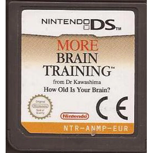 More Brain Training from Dr Kawashima How old is your Brain - Used - Nintendo DS
