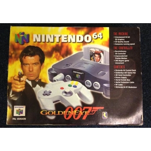 Nintendo 64 goldeneye edition - Black - Used