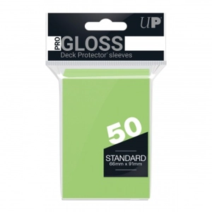 Ultra Pro Gloss Lime Green Deck Protectors - 50 Sleeves per pack