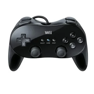 Nintendo Wii Official Classic Controller Black - Used