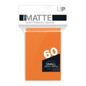 ULTRA PRO Orange PRO-MATTE PROTECTORS - 60 SLEEVES PER PACK
