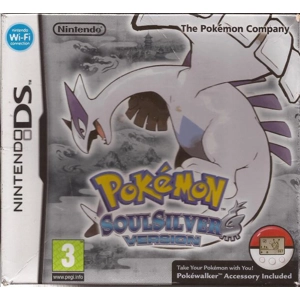 Pokemon Soulsilver Version with pokewalker - Used - Nintendo DS