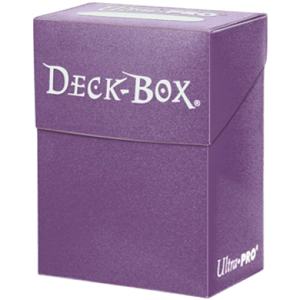 Ultra Pro Purple Deck Box