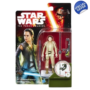 Rey (Resistance Outfit) Star Wars The Force Awakens 3.75" Figure