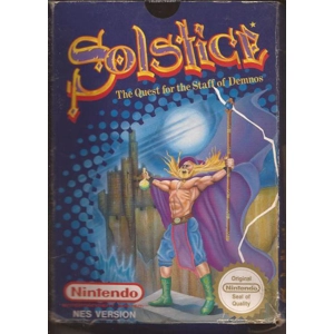 Solstice the Quest for the Staff of Demons - Used - NES