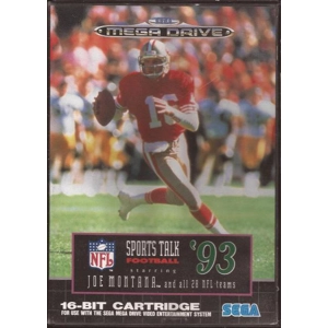 NFL Sports Talk Football 93 - Used - Sega Mega Drive