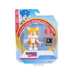 Sonic The Hedgehog 4 Inch Action Figure - Tails with a Item Box Accessory