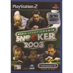 World Championship Snooker 2003 - Used - Playstation 2