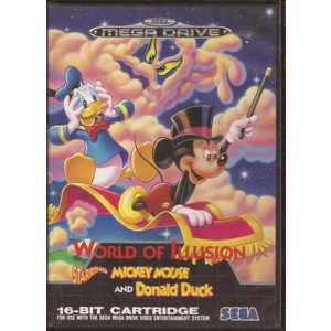World of Illusion Starring Mickey Mouse and Donald Duck - Used - Sega Mega Drive
