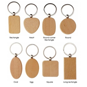 Beech Wood Keyring