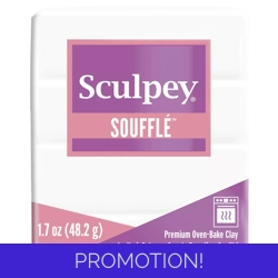 SCULPEY SOUFFLE POLYMER CLAY