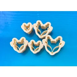 cute reindeer cutter set of 5