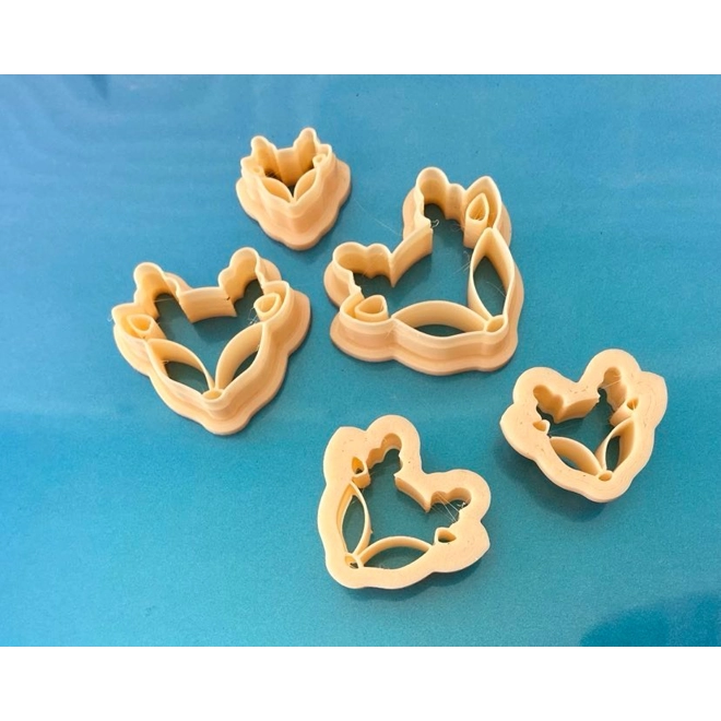 Additional Image for cute reindeer cutter set of 5