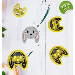 EASTER BUNNY FLOPPSY CUTTERS 2CM