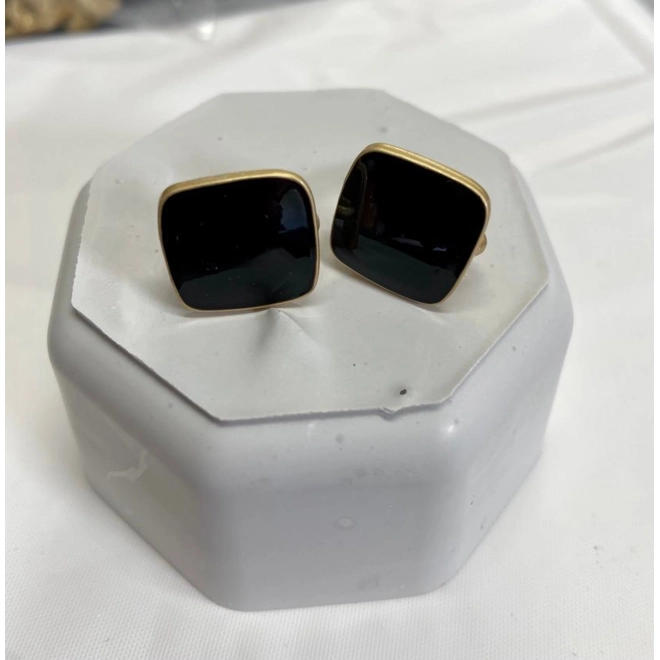 product Image for STUD CONNECTOR, 1 PAIR BLACK