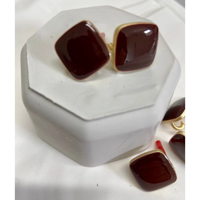 product Image for STUD CONNECTOR, 1 PAIR, WINE