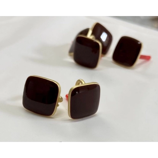 Additional Image for STUD CONNECTOR, 1 PAIR, WINE