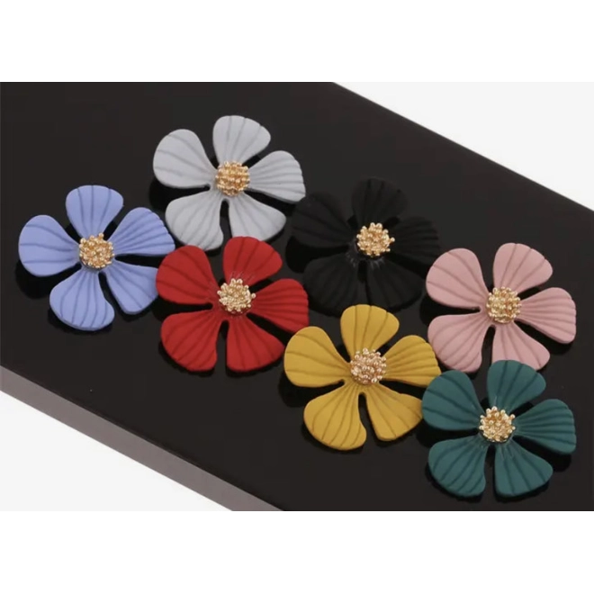 Additional Image for GOLD STAMEN FLOWER BEAD PK 4