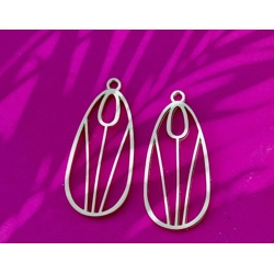 TULIP OPEN BEZEL DESIGN PAIR