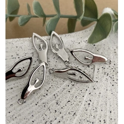 BALLET GIRL SILVER PAIR