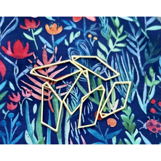 Additional Image for GEOMETRIC OPEN BEZEL PAIR