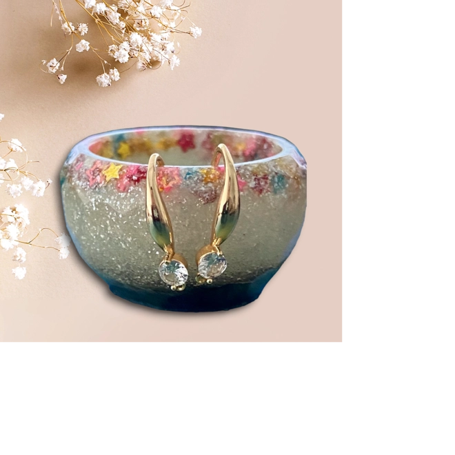 Additional Image for CUBIC ZIRONIA EARRING HOOKS 2PC