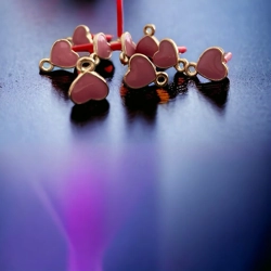 PINK HEART PAIR