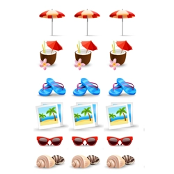 WST BEACHY CHARMS TRANSFERS