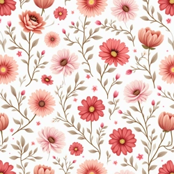 WST RED DAISY