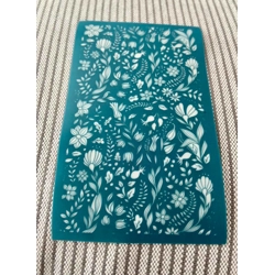 SILK SCREEN FLOWER ELEMENTS