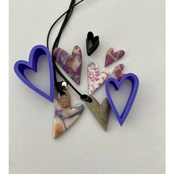 Additional Image for ORGANIC HEART CUTTERS. SINGLE OR MIRRORED