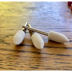 8mm BULLET SHAPE POLISHING/ BUFFING WHEEL1/8 shank
