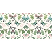 WATER SLIDE TRANSFER, MOTH GARDEN