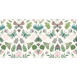 WATER SLIDE TRANSFER, MOTH GARDEN