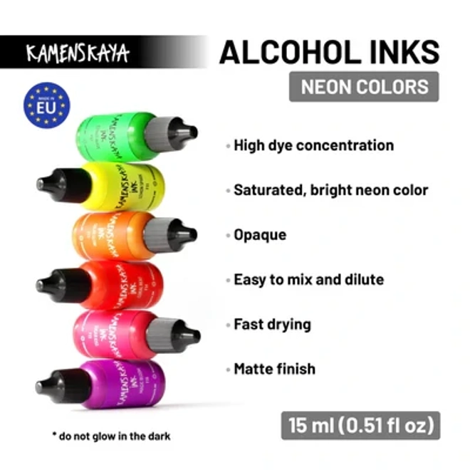 product Image for KAMENSKAYA NEON INKS 15ML