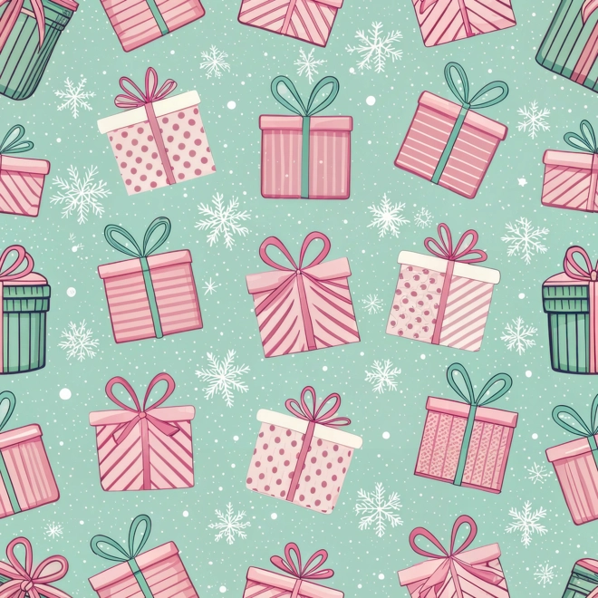 product Image for WST XMAS GIFTS PINK AND GREEN