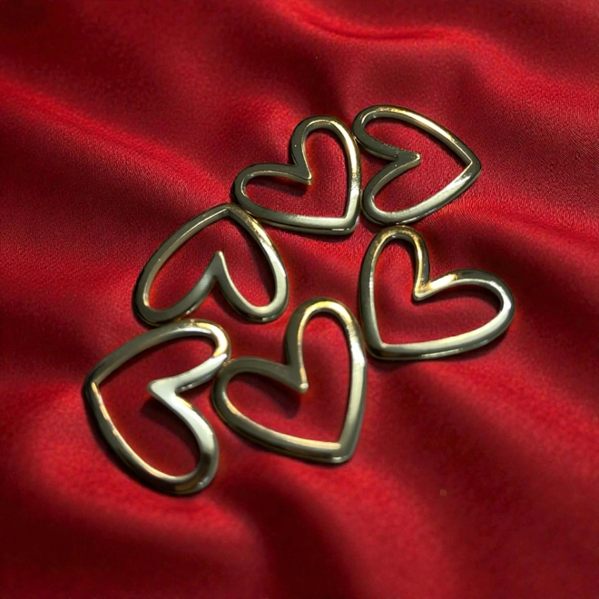 product Image for SMALL HEART CHARM 6PCE