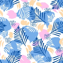 WST TROPICAL LEAVES #15