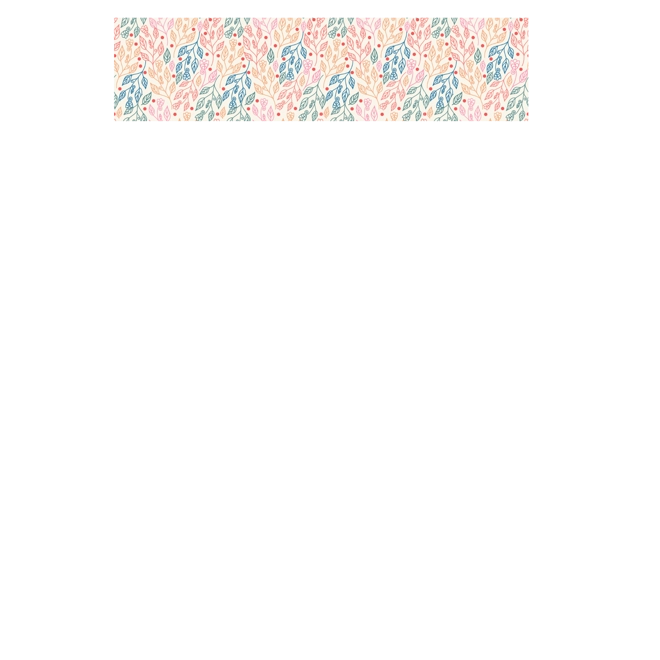 Additional Image for WATER SLIDE TRANSFER, COLOURFUL STEMS & LEAVES