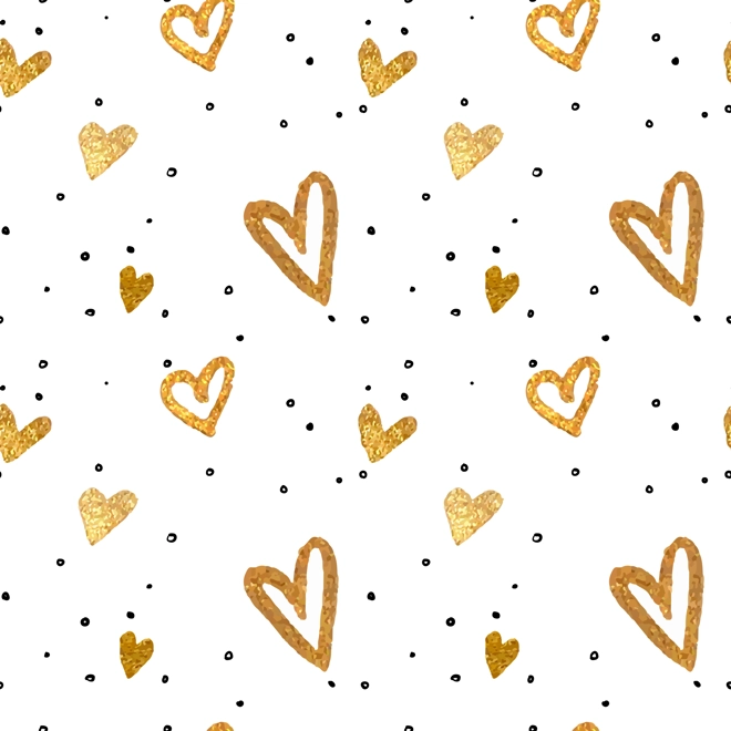 product Image for WST VALENTINE GOLD HEARTS