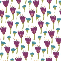 WST PURPLE TULIPS