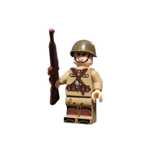 WW2 Minifigure (Soviet Soldier)