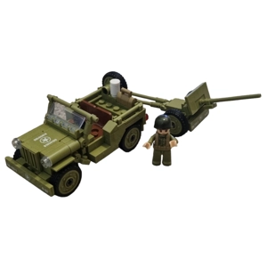 WW2 Jeep & Gun