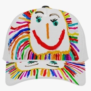 Rainbow Sun Hat 1