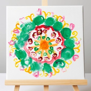 Mandala Canvas Print | Framed or Unframed | 7 Sizes | FREE..