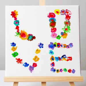 LOVE Canvas Print | Framed or Unframed | 7 Sizes | FREE SH..