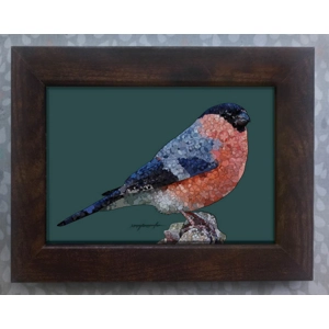 Bullfinch framed print 7x5