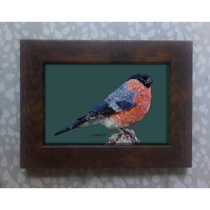 Bullfinch framed print 6x4