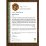 Bauble greetings card