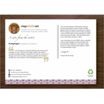 Budgie greetings card